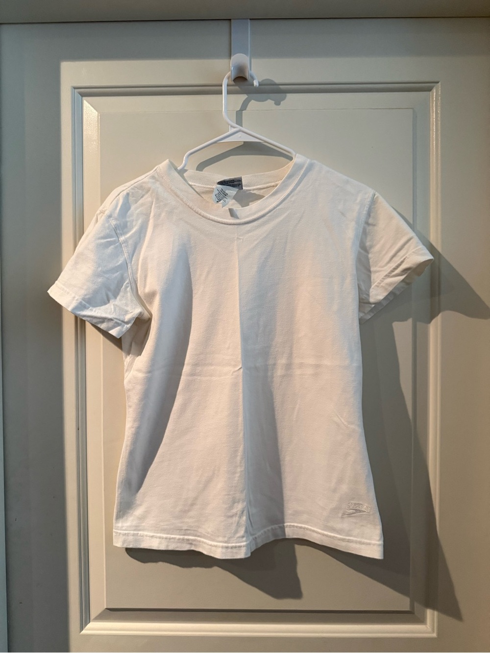 Vintage 80s Speedo White Short Sleeve Crew Tee